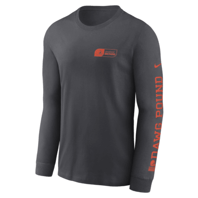 Cleveland Browns All Out Men's Nike NFL Long-Sleeve T-Shirt