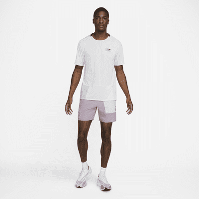 ナイキ Dri-FIT ワイルド ラン ライズ 365 メンズ ショートスリーブ ランニングトップ