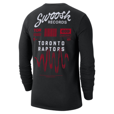 NIKE Toronto Raptors Nike Pregame Long Sleeve Shirt