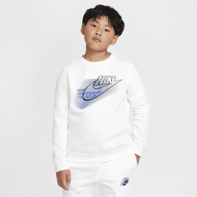 Nike Sportswear Standard Issue sweatshirt met ronde hals voor jongens