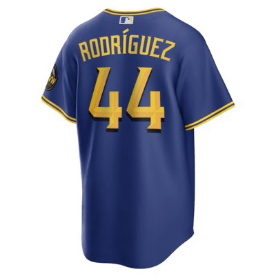 Jersey de béisbol Replica para hombre MLB Seattle Mariners City Connect (Julio Rodriguez)