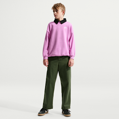 Nike Sportswear Club Fleece Older Kids' Oversized Sweatshirt