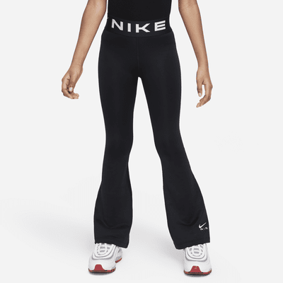Nike Air Essential Older Kids' (Girls') High-Waisted Flared Leggings. Nike  ID