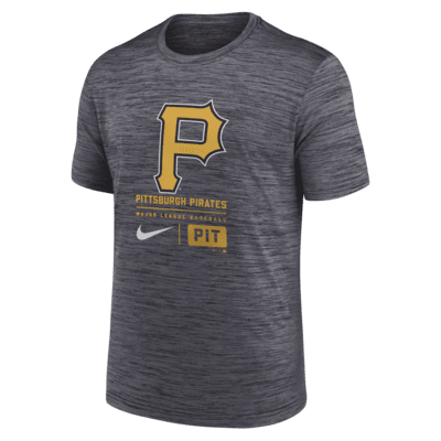 Pittsburgh Pirates Large Logo Velocity Men's Nike MLB T-Shirt. Nike.com