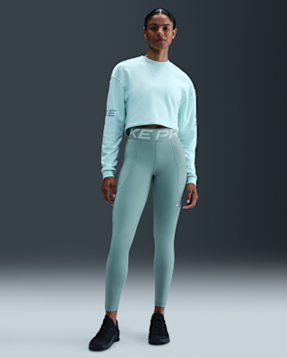 Женские тайтсы Nike Pro Sculpt High-Waisted 7/8 Leggings with Pockets