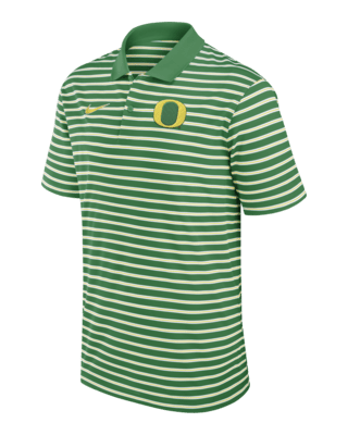 Мужские  Oregon Ducks Primetime Victory Striped Nike Dri-FIT College Polo