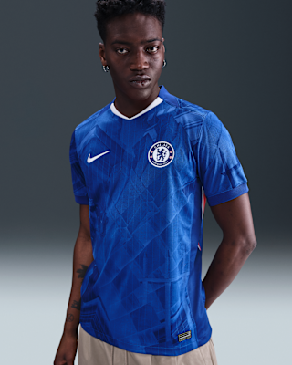 Мужские джерси Chelsea FC 2025/26 Stadium Home Nike Dri-FIT Soccer Replica Jersey