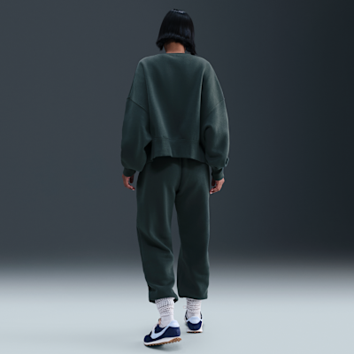 Pantaloni tuta oversize a vita alta Nike Sportswear Phoenix Fleece – Donna