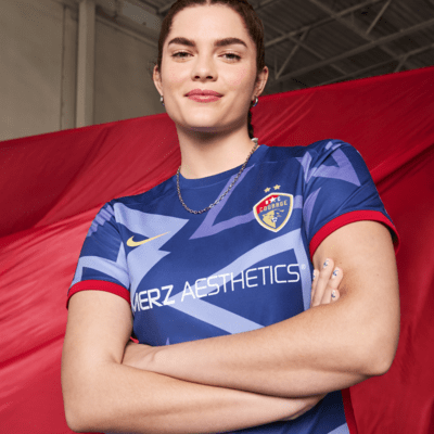 Jersey Nike Dri-FIT de la NWSL tipo réplica para mujer North Carolina Courage 2024 Stadium Primary