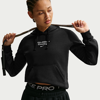 Sudadera con gorro sin cierre de lucha para mujer Nike