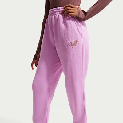 Pantaloni ampi con grafica Nike Sportswear Club Fleece – Bambina/Ragazza