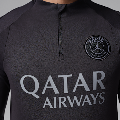 Paris Saint-Germain Strike Fourth Jordan Dri-FIT-fodboldtræningstrøje til mænd
