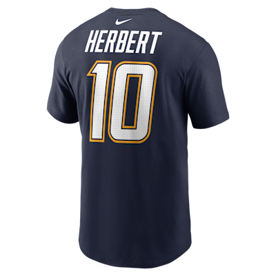 Justin Herbert Los Angeles Chargers Men's Nike NFL T-Shirt
