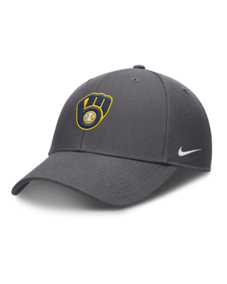 Мужские  Milwaukee Brewers Club Nike Dri-FIT MLB Adjustable Hat