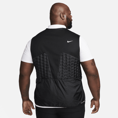 Chaleco de golf de plumón de cierre completo para hombre Nike Therma-FIT Repel