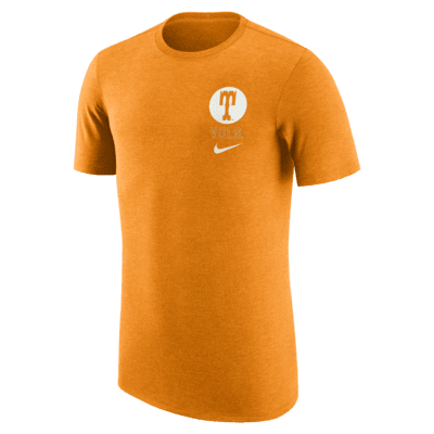 Playera de cuello redondo universitaria Nike para hombre Tennessee