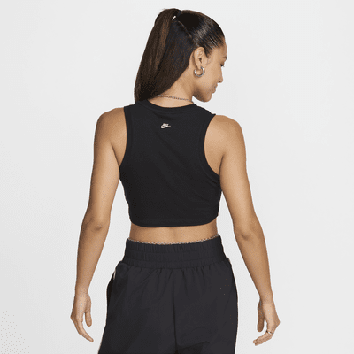 Nike Sportswear Chill Knit Women's Cropped Mini-Rib Tank Top