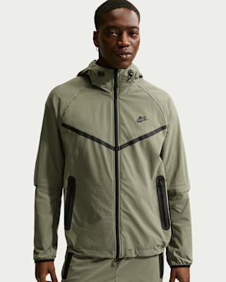 Мужская куртка Nike Tech Dri-FIT Woven Full-Zip Windrunner для бега