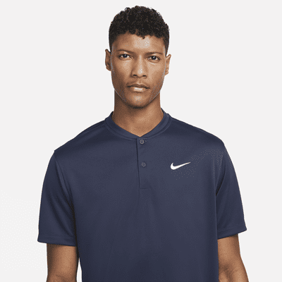 Polo de cuello en v de tenis para hombre NikeCourt Dri-FIT