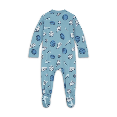 Nike Everyone From Day One Baby (0-9M) Sportball Footed Coverall