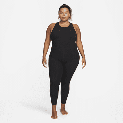 Frente a ti caldera Propiedad Jumpsuit 7/8 para mujer Nike Yoga Dri-FIT Luxe (talla grande). Nike.com
