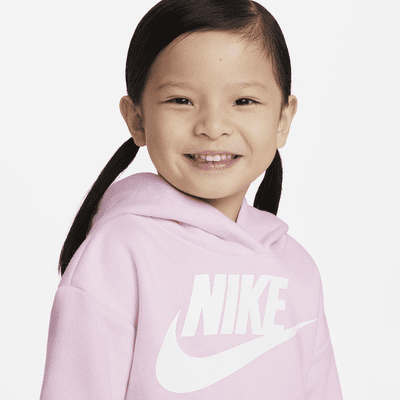 Bluza z kapturem dla małych dzieci Nike Sportswear Club Fleece