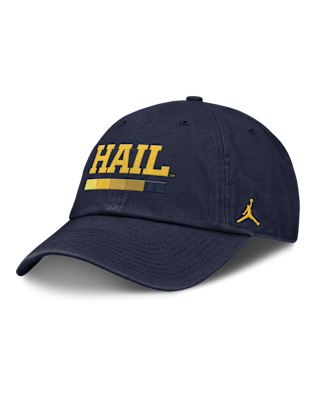 Мужские  Michigan Primetime Campus Club Jordan Brand College Adjustable Hat