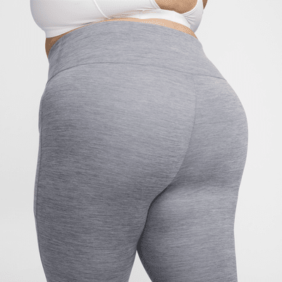 Nike One Women's High-Waisted 7/8 Leggings with Pockets (Plus Size)