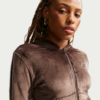 Nike Sportswear Women's Full-Zip Long-Sleeve Hooded Top