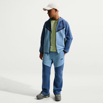 Nike Air vevd jakke til store barn (gutt)