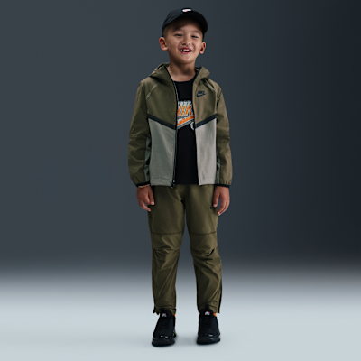 Nike Dri-FIT Little Kids' 2-Piece Full-Zip Tech Woven Set