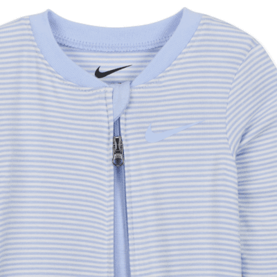 Nike Baby Essentials Baby (0-9M) Striped Footed Coverall