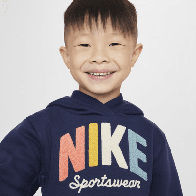 Sudadera con gorro sin cierre de tejido Fleece para infantil Nike Sportswear Powder Play