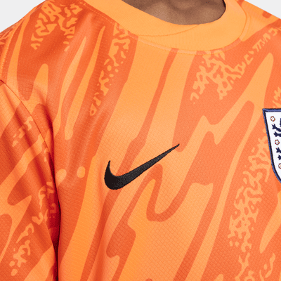 Maillot de foot à manches courtes replica Nike Dri-FIT Angleterre (Équipe féminine) 2024/25 Stadium Gardien de but pour ado