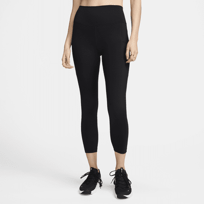 Nike One Women's High-Waisted 7/8 Leggings with Pockets. Nike ID