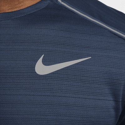 Haut de running à manches courtes Nike Miler pour Homme