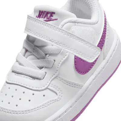 Tenis para bebé e infantil Nike Court Borough Low Recraft