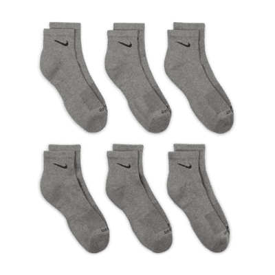 Calcetines al tobillo de entrenamiento Nike Everyday Plus Cushioned (6 pares)