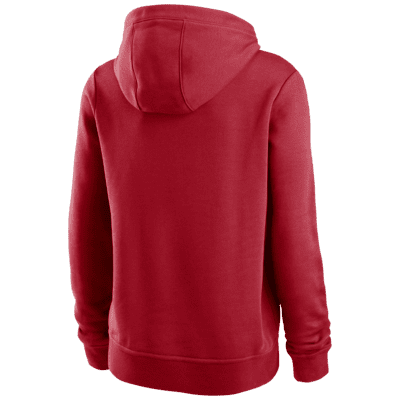 Sudadera con cgorro sin cierre para mujer Nike Club Outline (MLB St. Louis Cardinals)