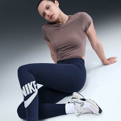 Leggings de cintura alta con gráficos para mujer Nike Sportswear Classics