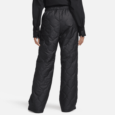 Nike Sportswear Essential Women's High-Waisted Open-Hem Quilted Trousers