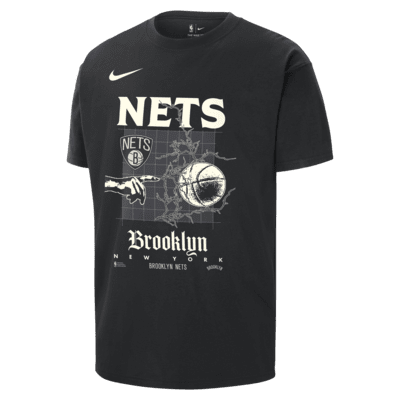 Brooklyn Nets Courtside Men's Nike NBA Max90 T-Shirt