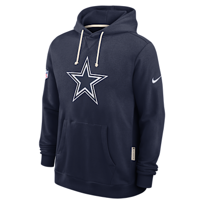 Dallas Cowboys Initial Home Sideline Men's Nike Dri-FIT NFL Pullover Hoodie