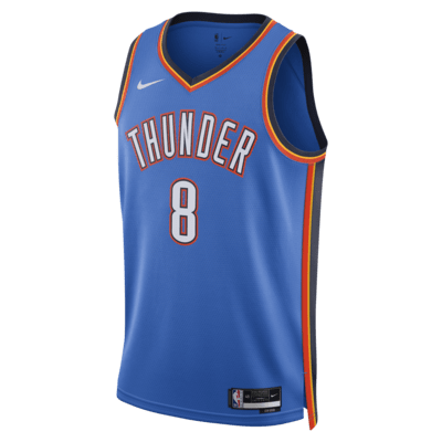 Мужские джерси Oklahoma City Thunder Icon Edition 2022/23