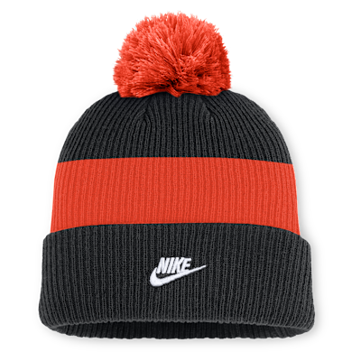 Baltimore Orioles Cooperstown Peak Men's Nike MLB Cuffed Pom Beanie
