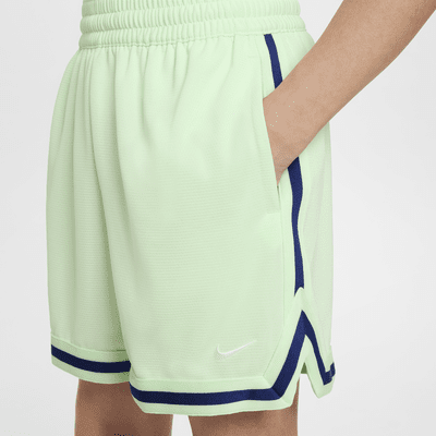 Shorts de básquetbol de 13 cm para niños talla grande Nike DNA