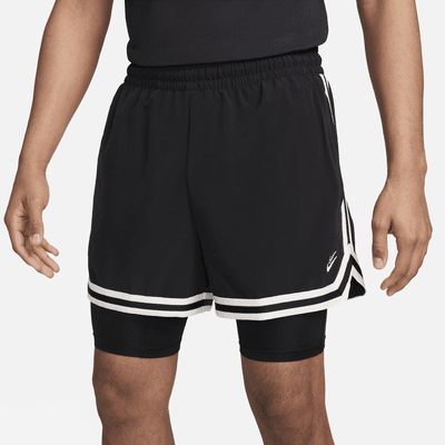 Shorts de básquetbol DNA 2 en 1 de 10 cm para hombre Kevin Durant