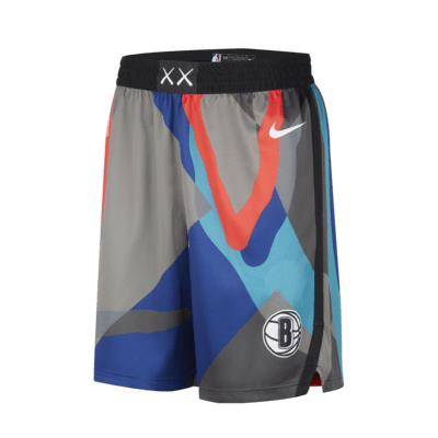 Brooklyn Nets 2023/24 City Edition Men's Nike Dri-FIT NBA Swingman Shorts