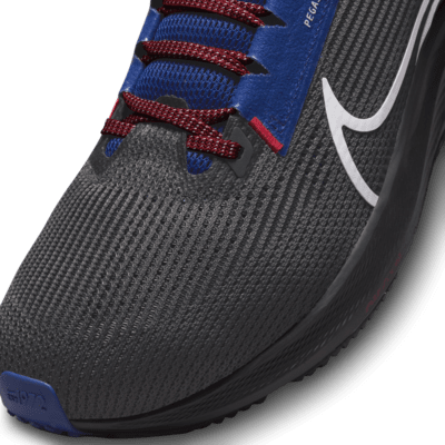 Nike Men's Pegasus 40 (NFL Washington Commanders) Road Running Shoes in Grey, Size: 7 | DZ6009-001