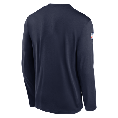 Playera de manga larga Nike Dri-FIT de la NFL para hombre Green Bay Packers Alt Legend Small Logo